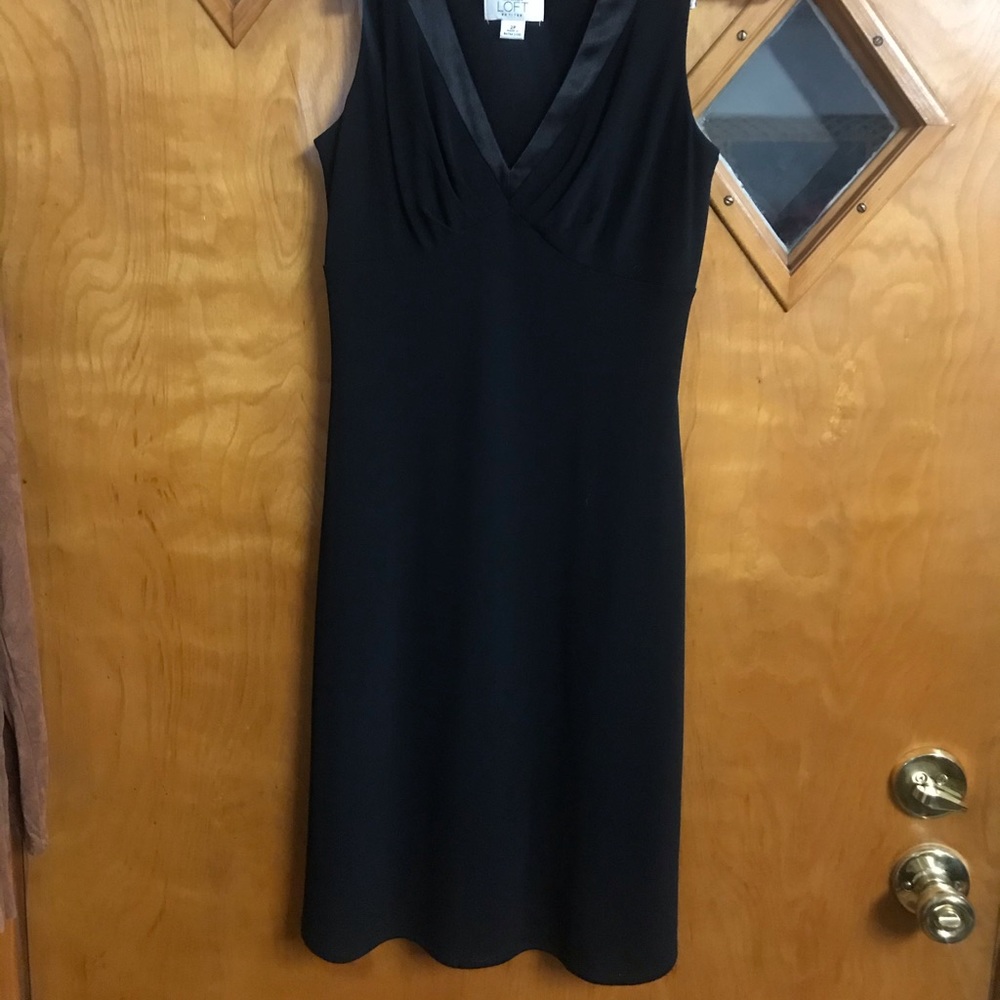 Little black dress by LOFT. Size 2P - Picture 2 of 4